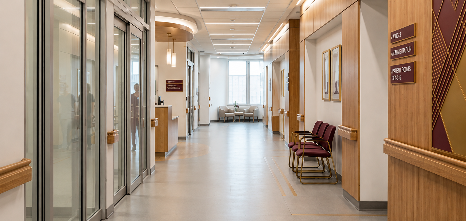 Hospital Corridor Showcase
